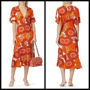 💕DODO BAR OR💕 Valeria Dress ~ Floral Print 44 Vintage Inspired 70s Woodstock